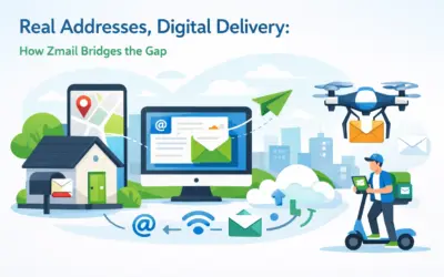 Real Addresses, Digital Delivery: How Zmail Bridges the Gap